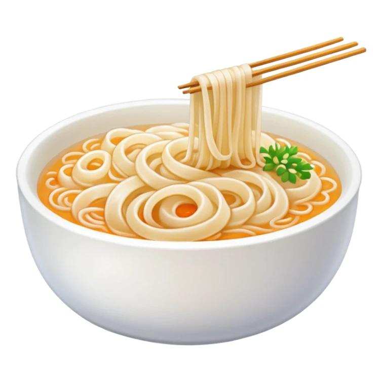 a pack of rice noodles sticker