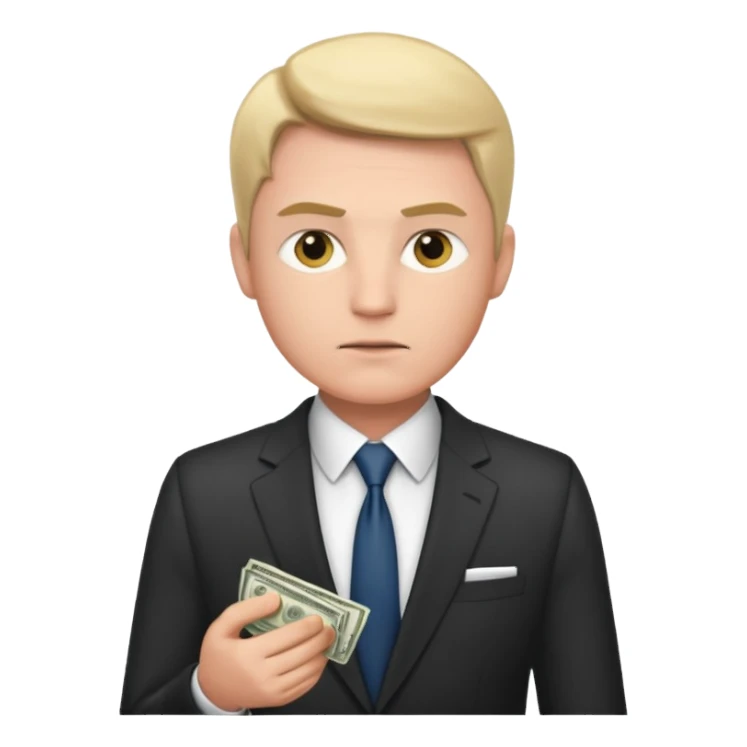 CEO investing money sticker