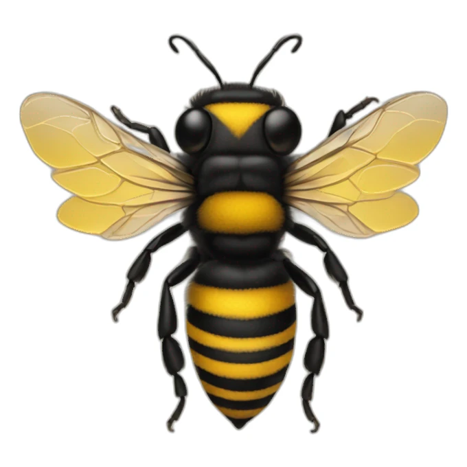 Tattoo of bee on arm  sticker