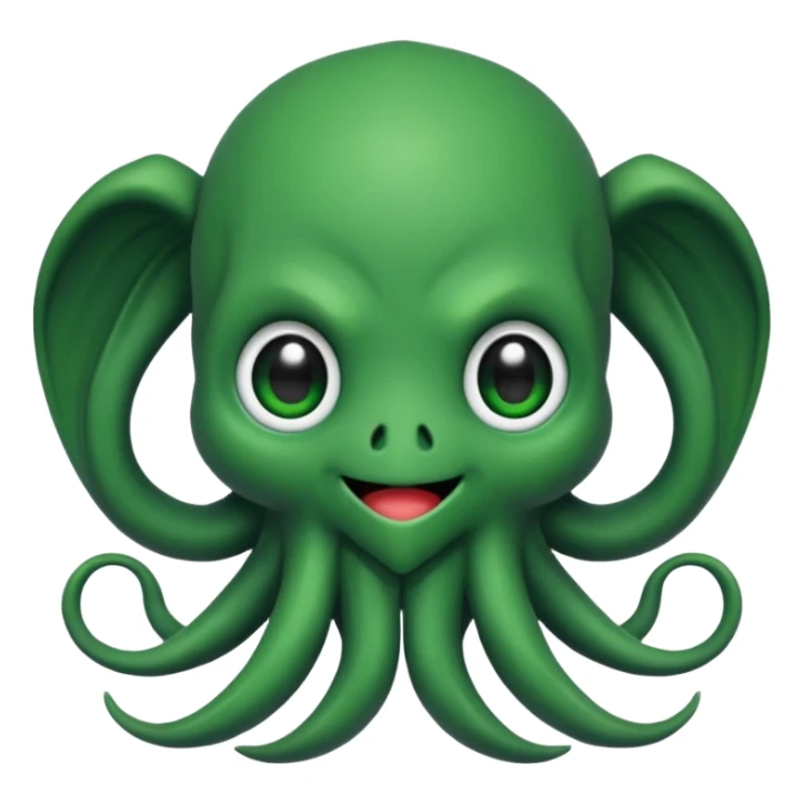 chibi ctulhu sticker