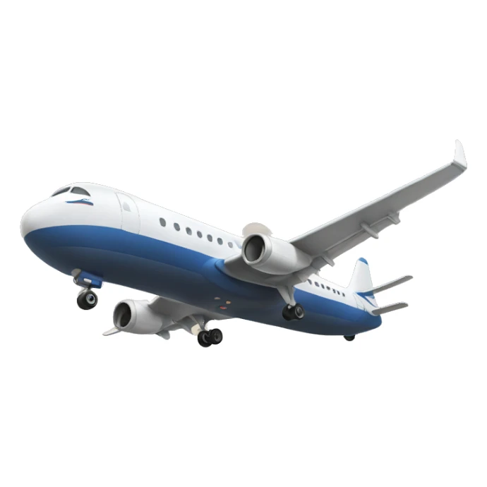 Plane landing sticker