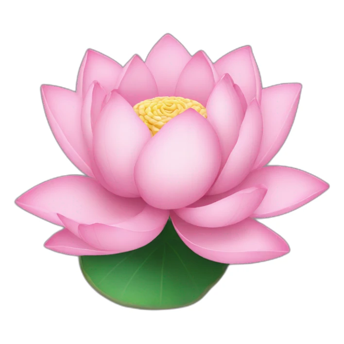 Lotus rose sticker