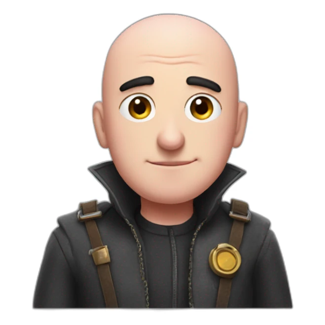 gru-and-kirby-hybrid sticker