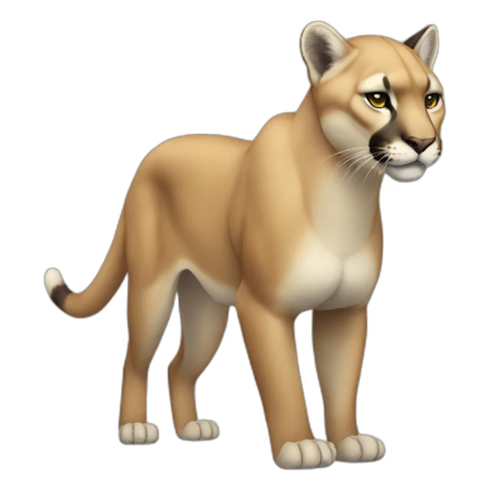 junping-puma-fullbody sticker