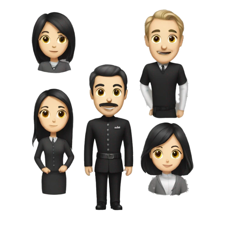 addam family  sticker