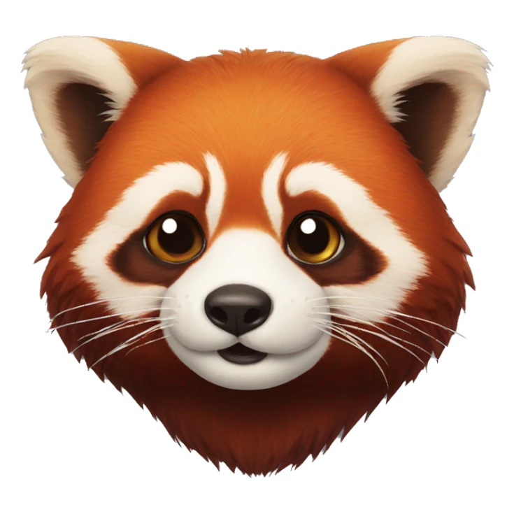 Red panda sticker