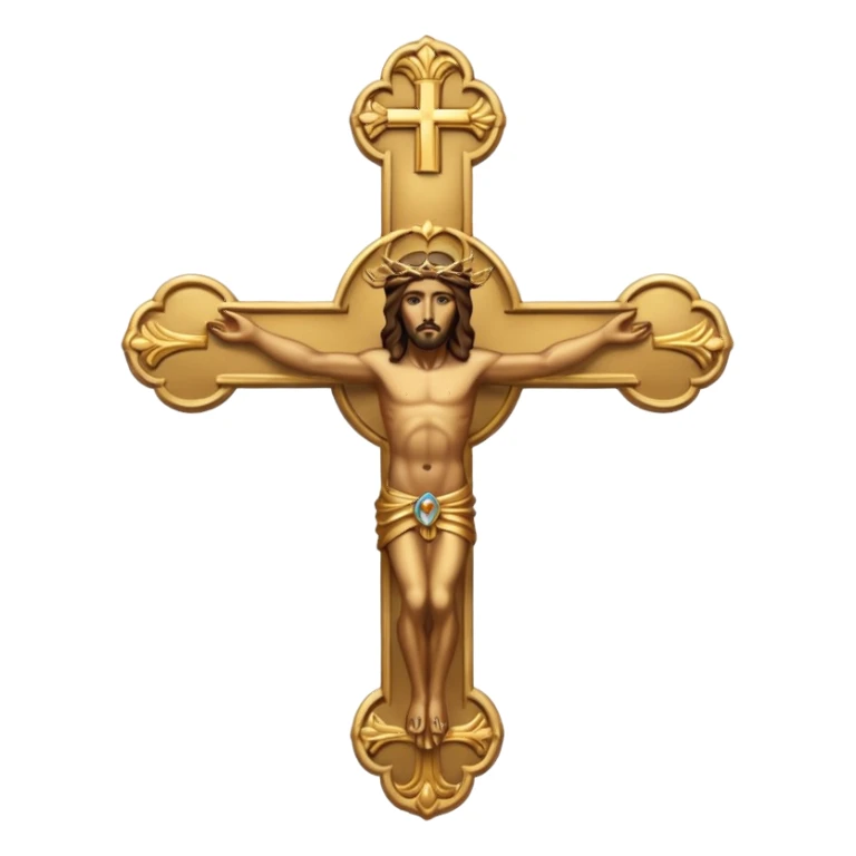 Create more catholic cross emojis sticker