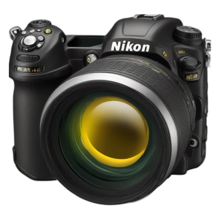 nikon camera telephoto sticker