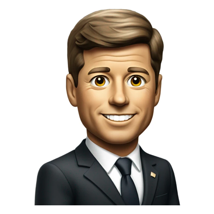 John F. Kennedy sticker