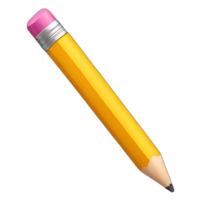 Big-pencil sticker