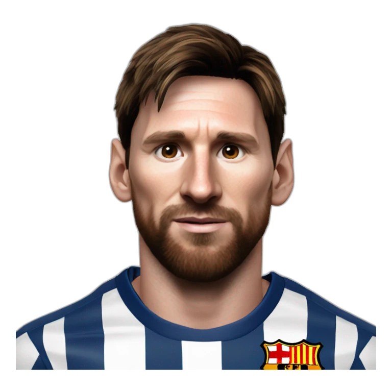 leo messi realistic sticker