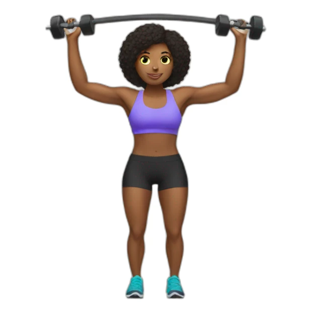 working out with TRX sticker