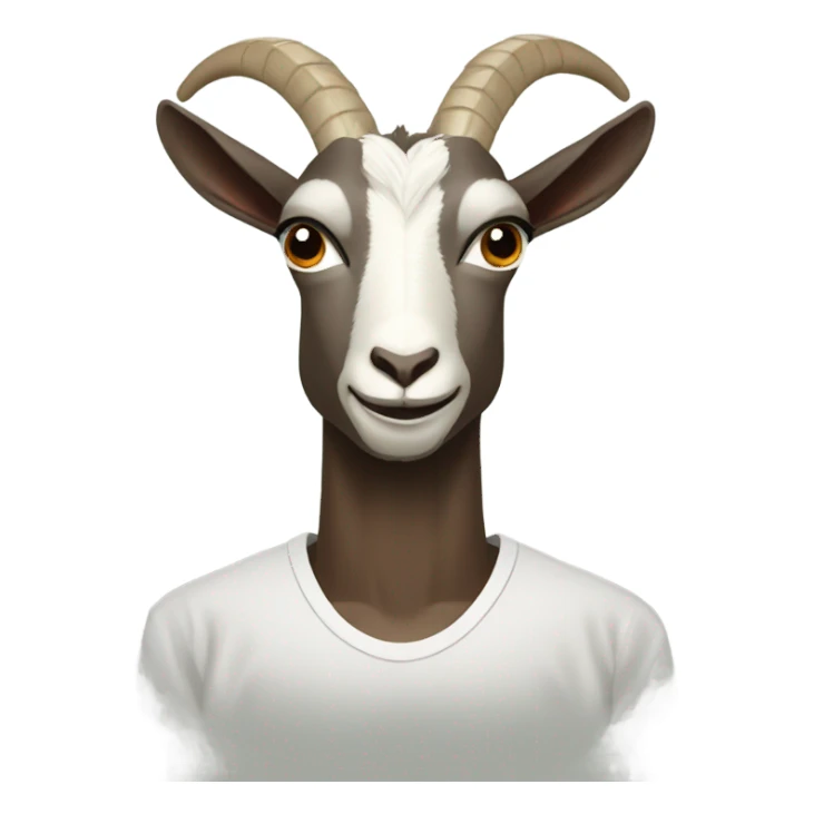 Kanye West as a goat sticker