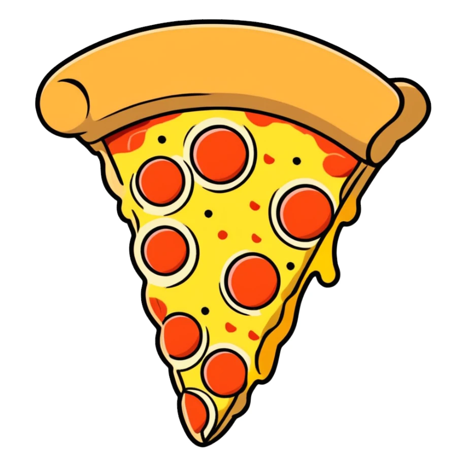 slice of pizza sticker