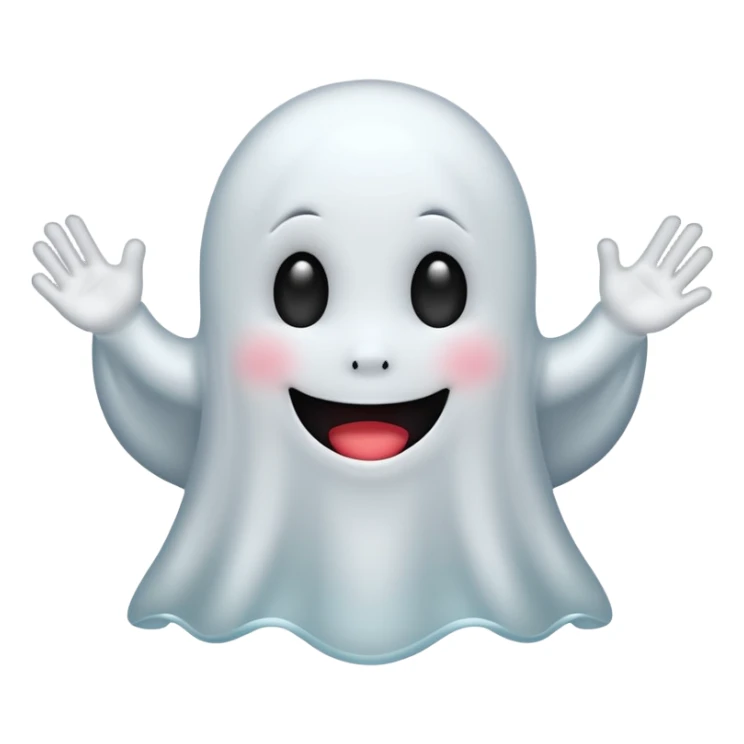 cute ghost sticker