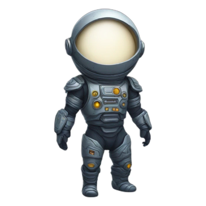 moon man sticker
