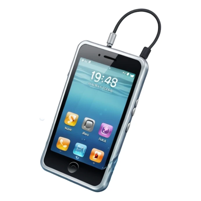 mp3 player submerged in water  sticker