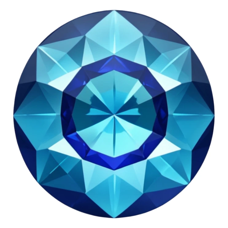 indicolite gem darker color sticker