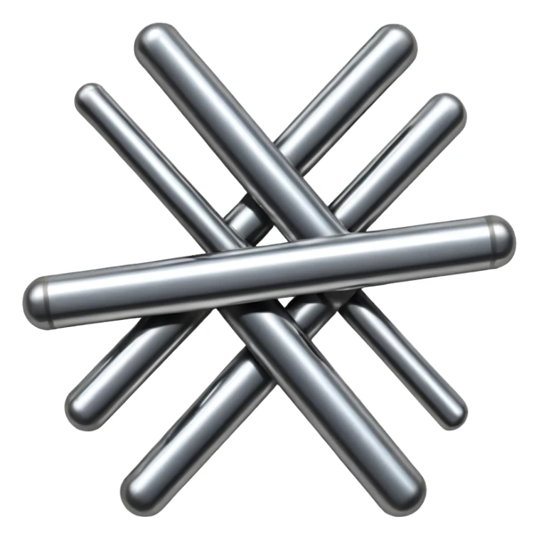 bars merging into one sticker