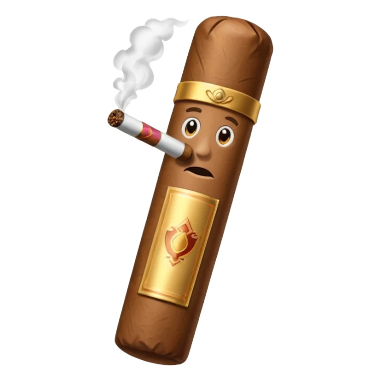 a secret cigar sticker
