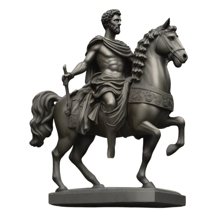 statue of Marcus Aurelius sticker