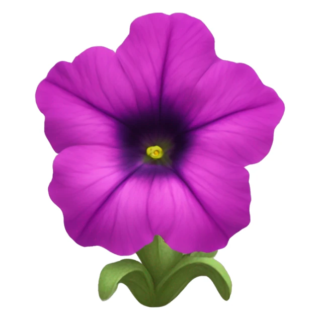 petunia mexicana flower sticker