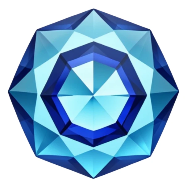 indicolite gem darker color sticker