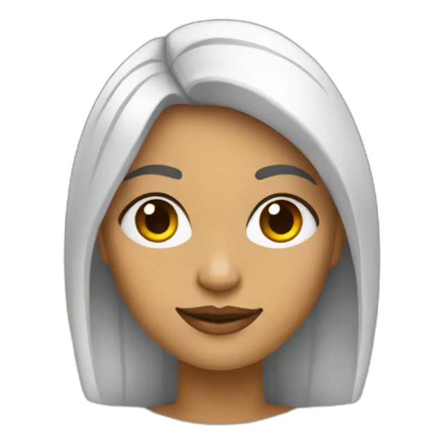 mujer bonita creativa sticker