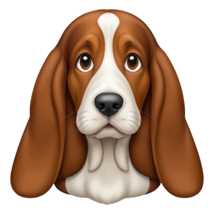 Basset hound sticker