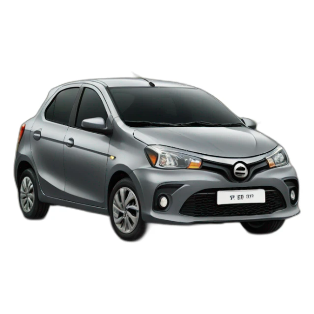 Etios 2023 gris metalizado sticker