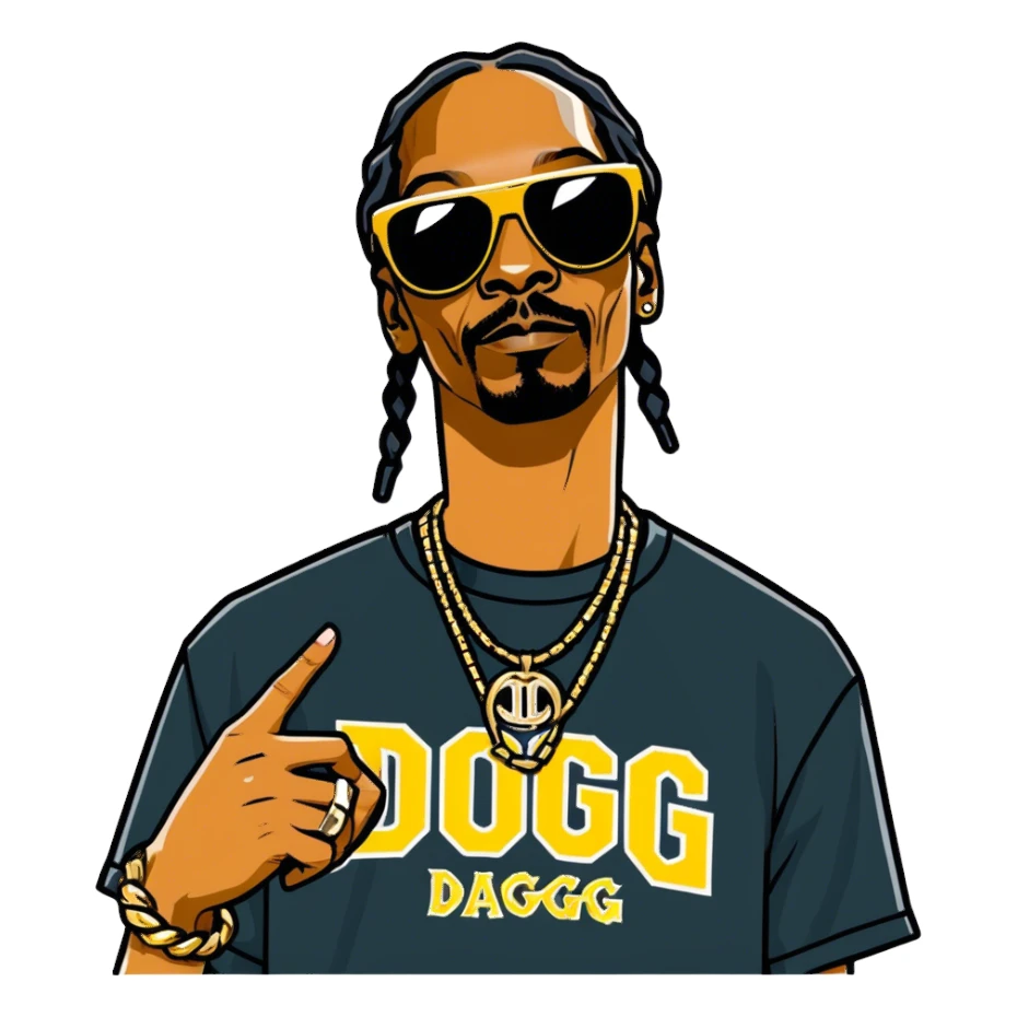 snoop dogg sticker
