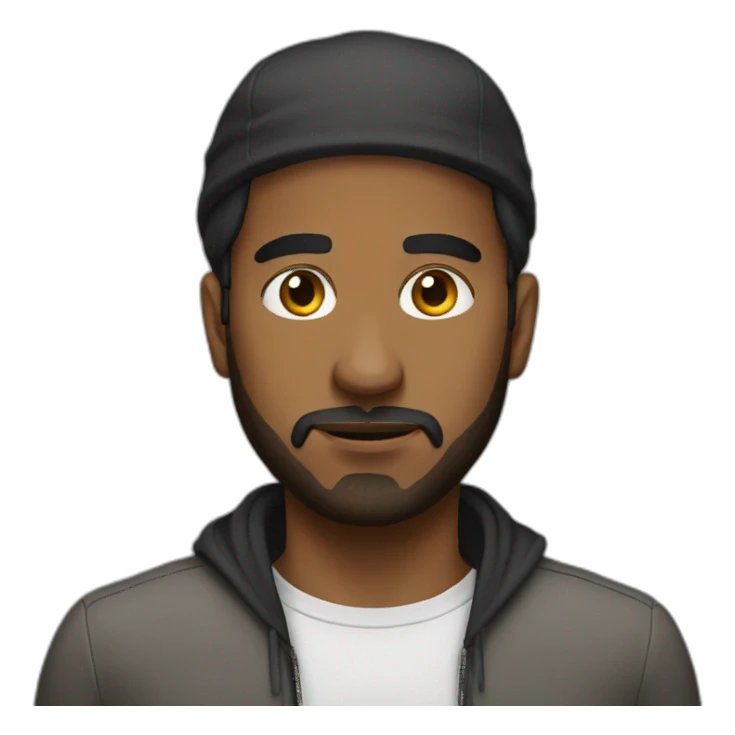 gangster man arabic sticker