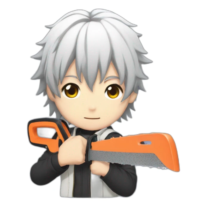 Chainsaw man anime sticker