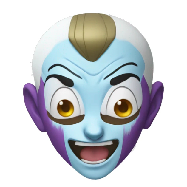 Whis from dragon ball yelling sticker