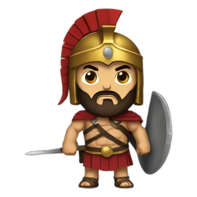 Leonidas of sparta sticker