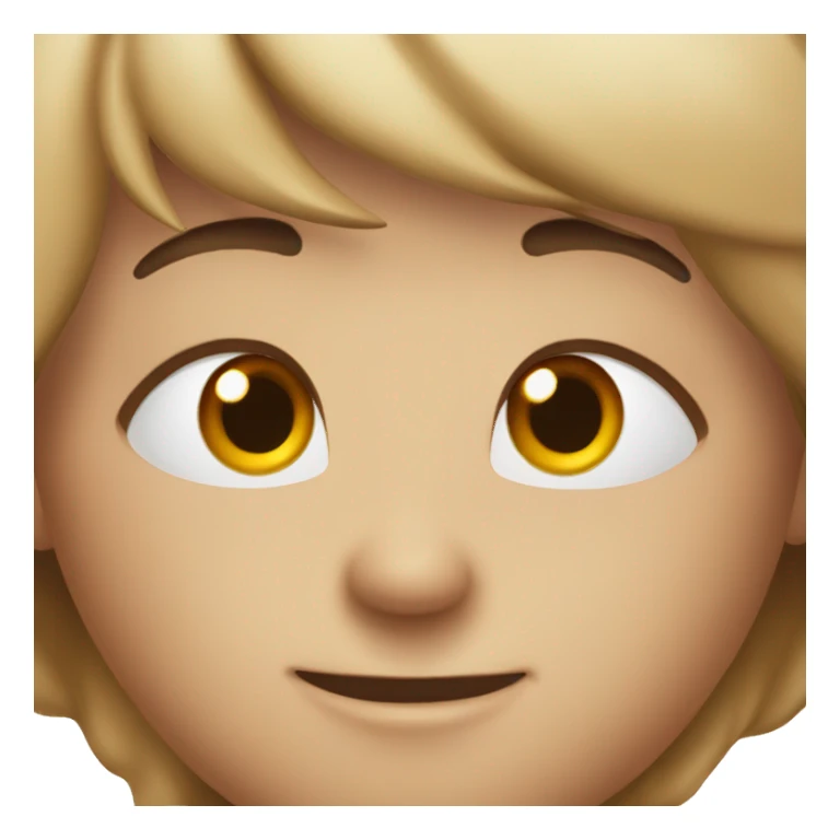 Shiny-with-happiness-brown-eyes sticker