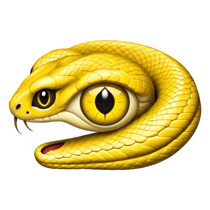 eye of a snake sticker