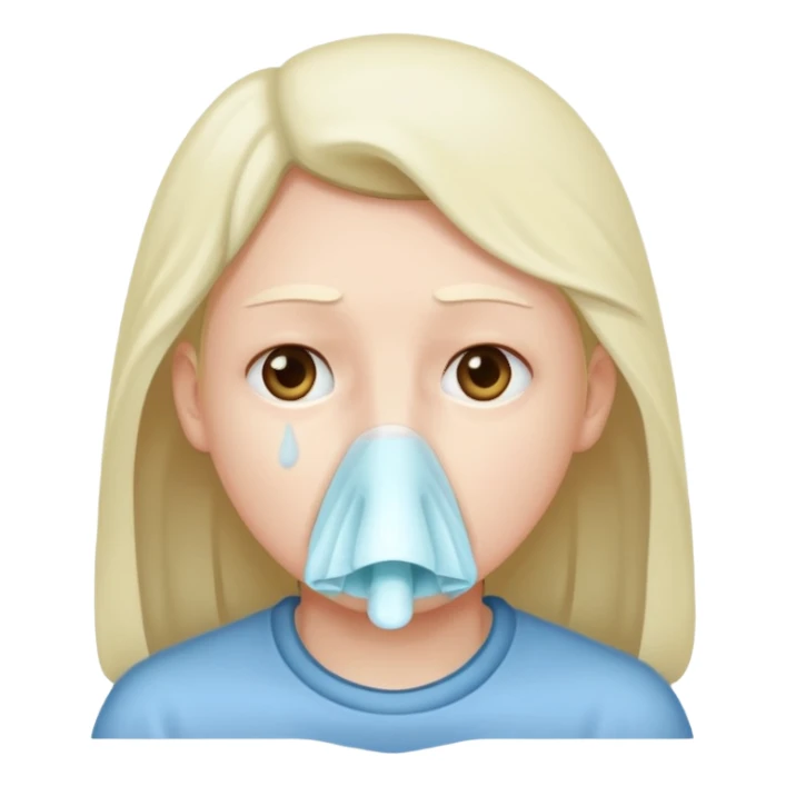 Caught a cold sticker