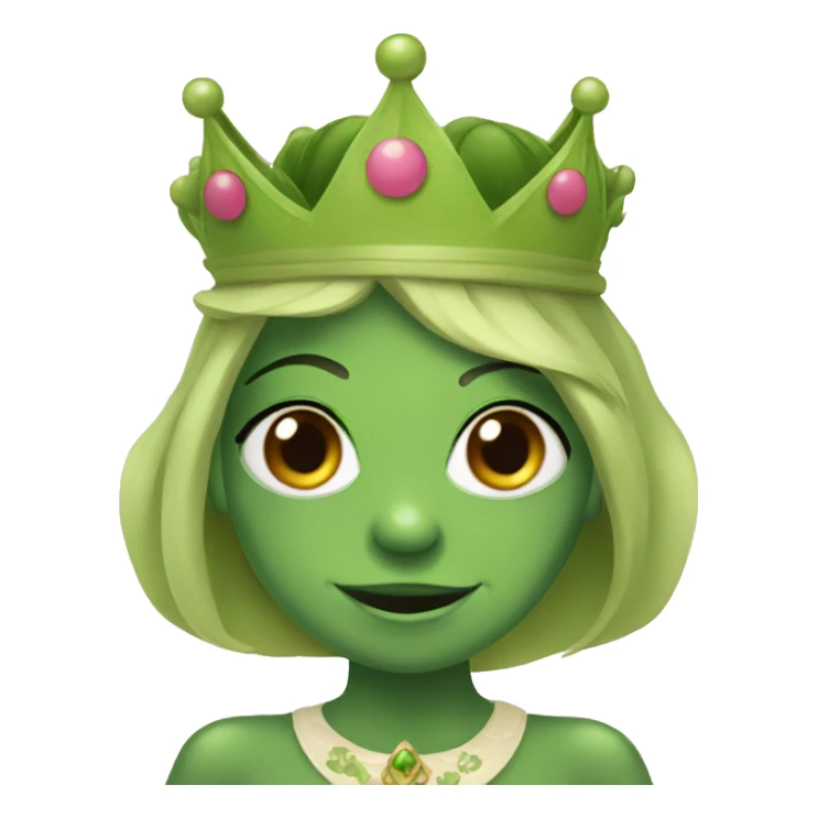 Frog princess  sticker