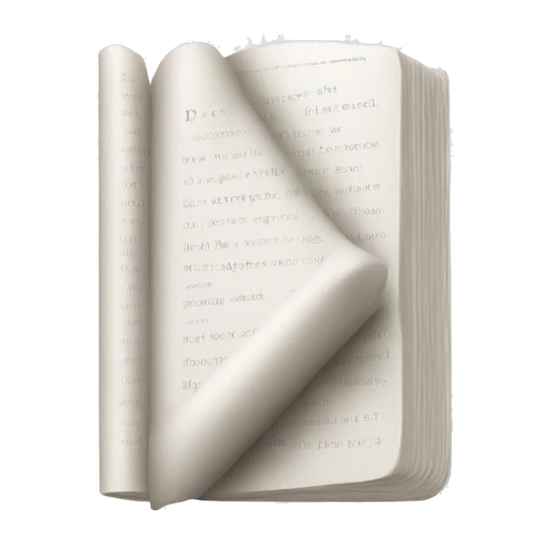 white book text Dior sticker