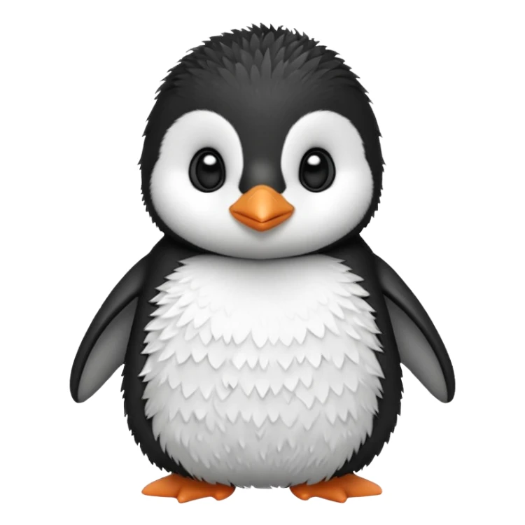 baby penguin sticker