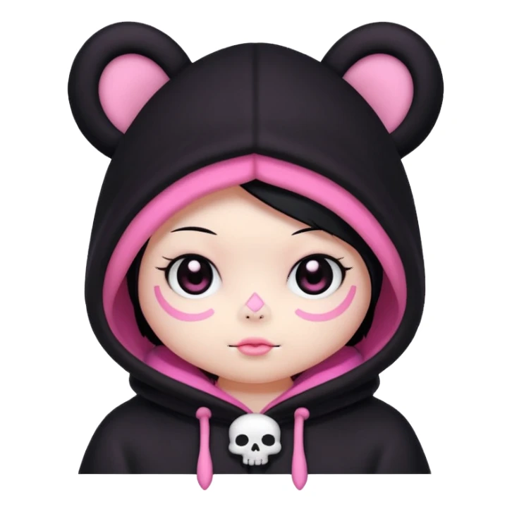 Kuromi from saniro  sticker