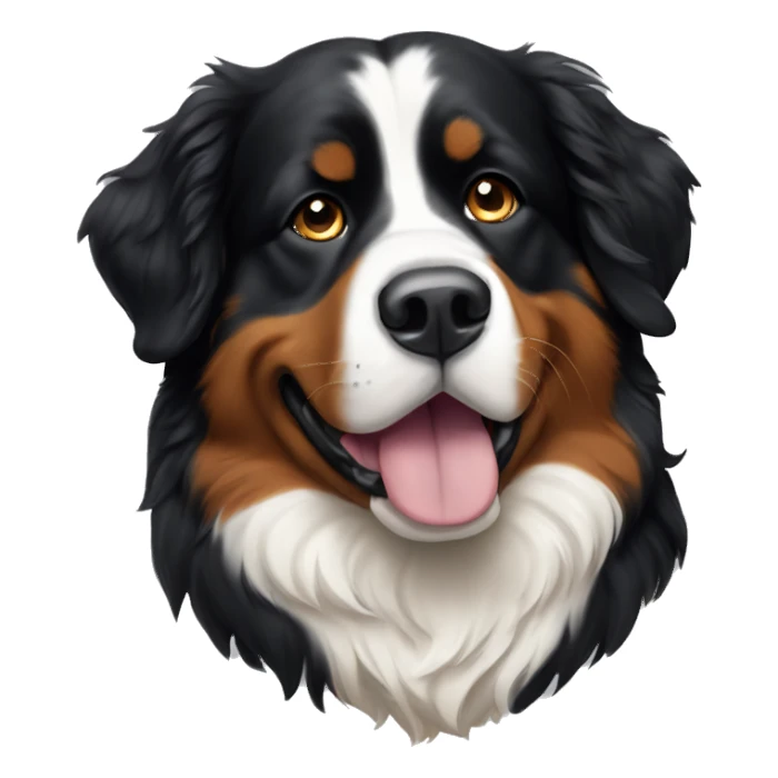 Bernese mountain dog sticker