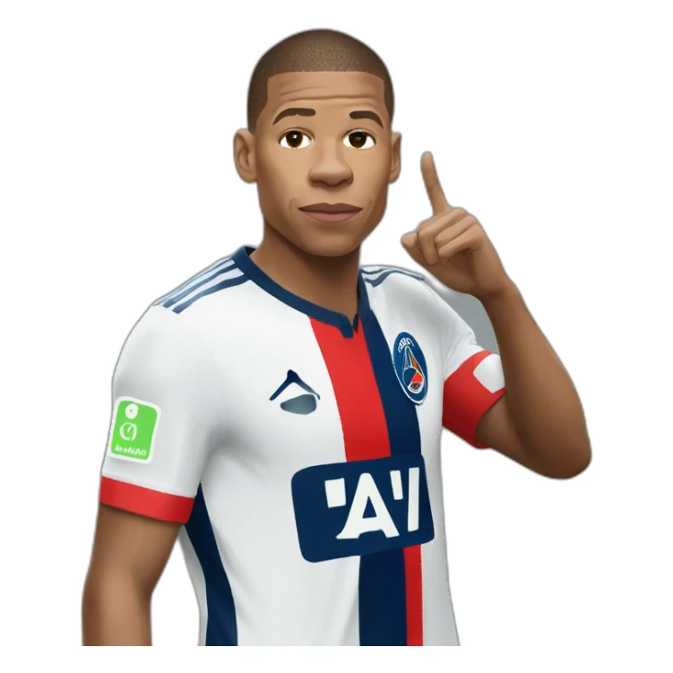 Kyllian Mbappé sticker