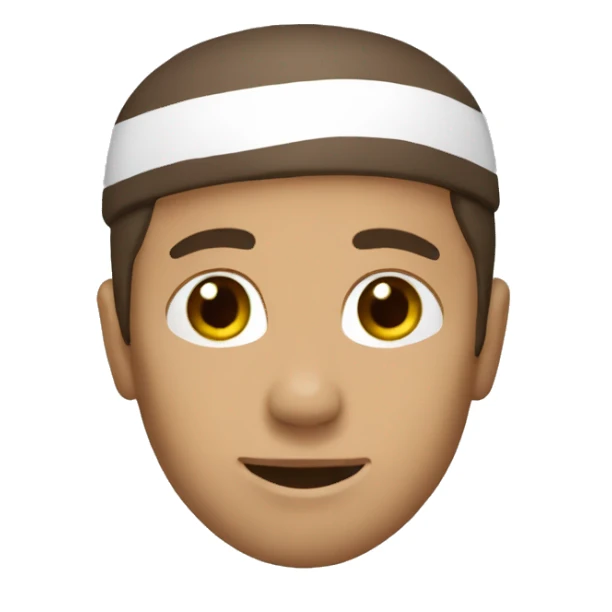 Brown and white Breton sticker