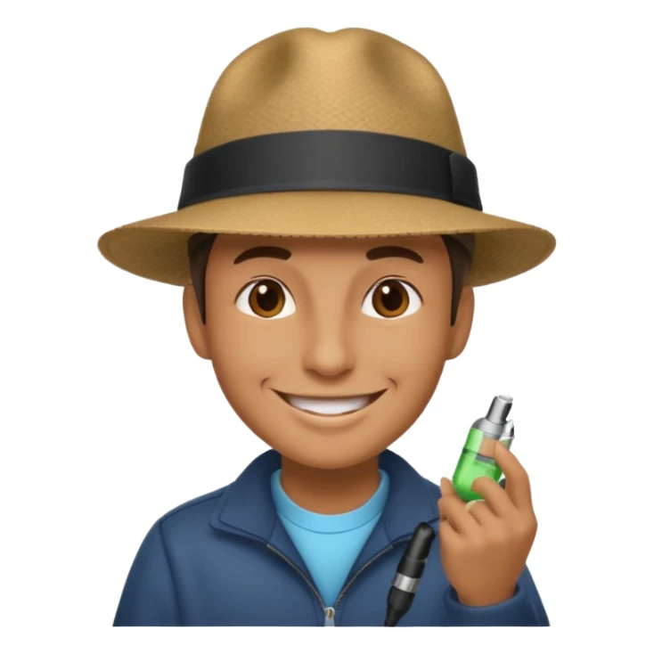 Vape dancing like a kid and happy sticker