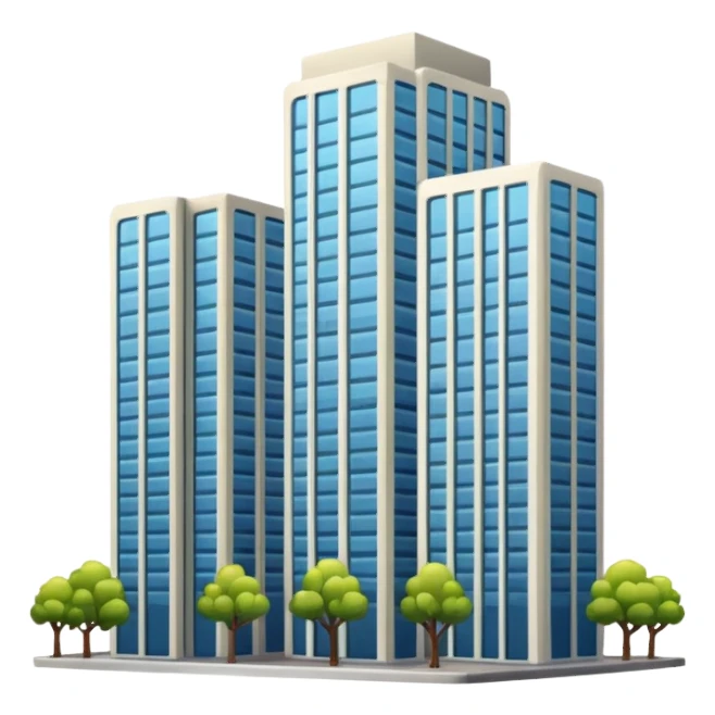 high-rise building sticker