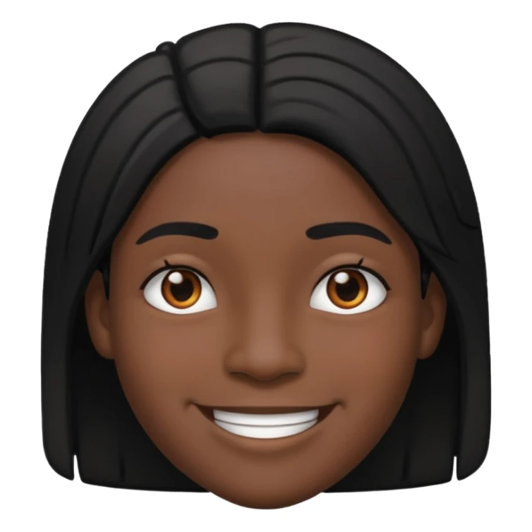 make the person a black person sticker