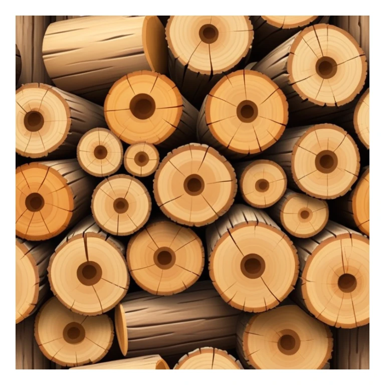 Logs an an emoji sticker