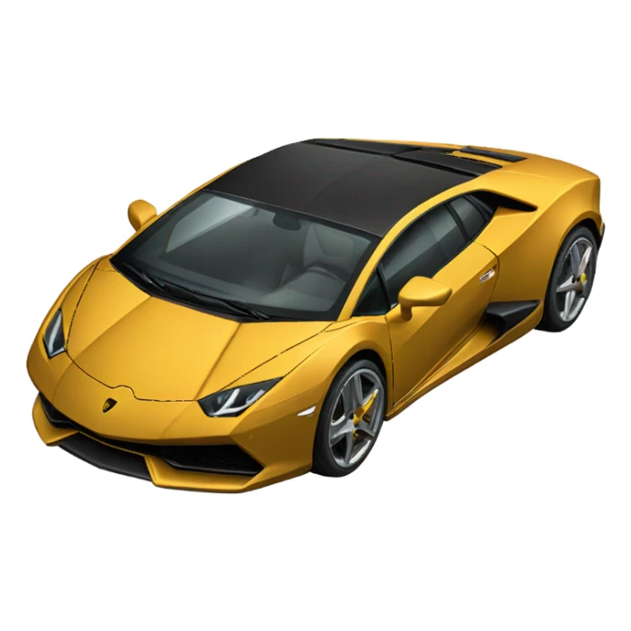 lambroghini, side view sticker